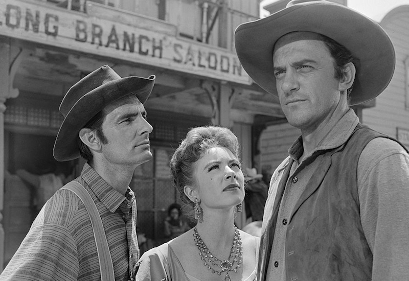 6. Gunsmoke premiered just four days after which of the following western s...